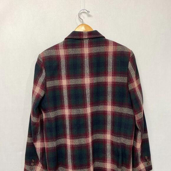 Vintage Private Concepts Women Blazer Jacket Size 16 Wool Polyester B333 -16 - Picture 13 of 16